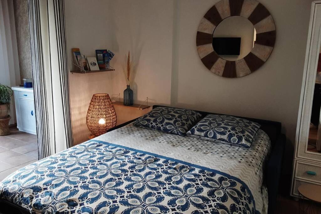 "Ti Sable" Agreable Studio Climatise, Jolie Vue Mer, Piscine A Cavalaire Sur Mer Golfe De St-Tropez 外观 照片