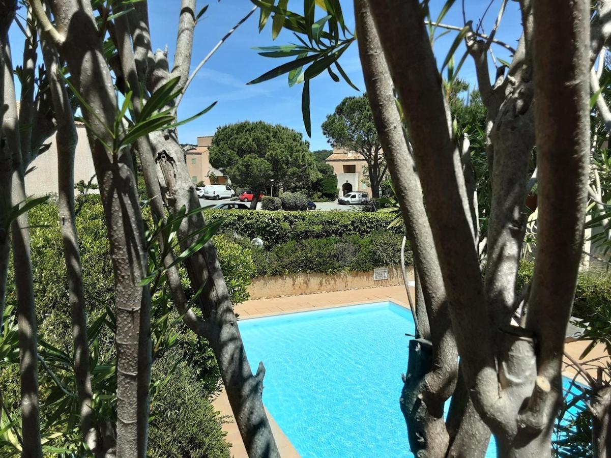 "Ti Sable" Agreable Studio Climatise, Jolie Vue Mer, Piscine A Cavalaire Sur Mer Golfe De St-Tropez 外观 照片