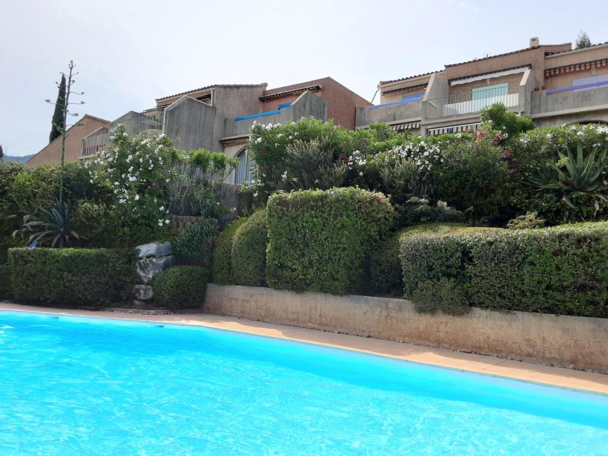 "Ti Sable" Agreable Studio Climatise, Jolie Vue Mer, Piscine A Cavalaire Sur Mer Golfe De St-Tropez 外观 照片