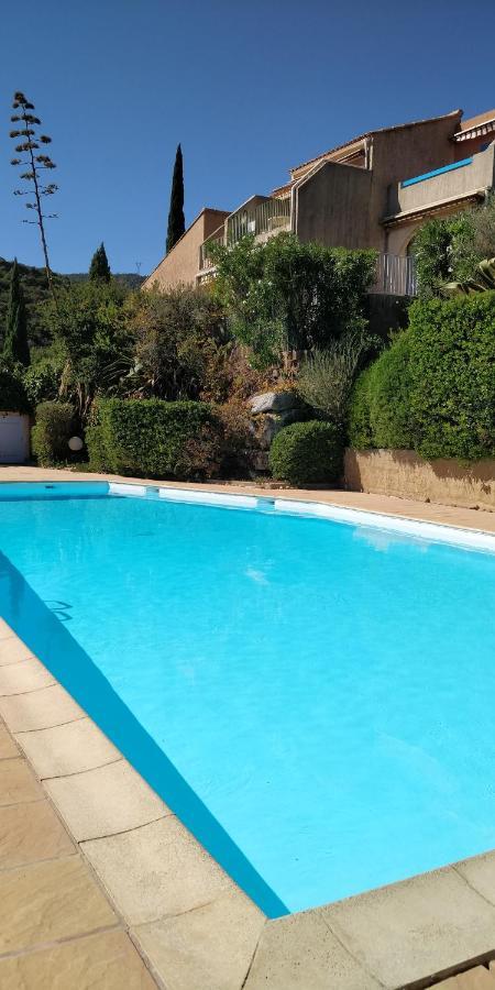 "Ti Sable" Agreable Studio Climatise, Jolie Vue Mer, Piscine A Cavalaire Sur Mer Golfe De St-Tropez 外观 照片