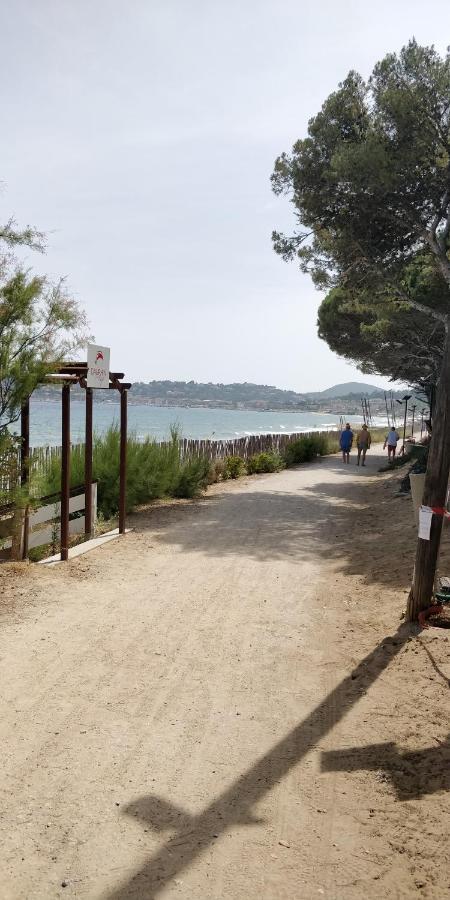 "Ti Sable" Agreable Studio Climatise, Jolie Vue Mer, Piscine A Cavalaire Sur Mer Golfe De St-Tropez 外观 照片